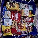 Deliciosa Cesta De Café Da Manhã Edição Especial Na Caixa Tons Masculinos