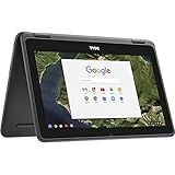 Dell Chromebook 2 Em 1 Com Tela Sensível Ao Toque De 11 6 Polegadas Intel Celeron N3450 4 GB De Memória 32 GB EMMC Cinza