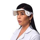 DELLO Protetor Facial Em Pet C-Elástico Grosso Desmontado Cristal Grande