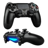 Deltrad Controle Sem Fio Joystick Manete Compatível Play 4 Para Ps4 Cor Preto