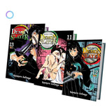 Demon Slayer Kimetsu No Yaiba Mangá Vol 11 12 E 13 Kit