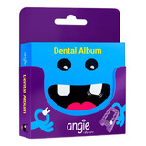 Dental Album Premium Porta Dentes De Leite Azul Angie  
