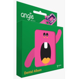 Dental Album Standard Porta Dentes De Leite Rosa Angie