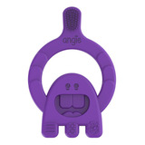 Dental Baby Mordedor Com Cerdas Bpa Free Angie Roxo