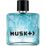 Deo Colônia Avon Musk Freeze 75 Ml Leia A Descrição