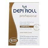 Depi Roll Folhas Prontas Corporal Mel Depiroll