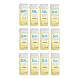 Depil Bella Cera Roll On Chocolate Branco 100g 12 Unidades