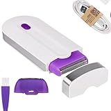 Depilador A Laiser Indolor Recarregável Bivolt Removedor De Pelos Intimos Feminino E Masculino Eficiente Com Luz Ativa Depilador Elétrico Feminino Depilador Portatil Unisex