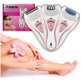 Depilador Elétrico Sem Fio Iisank Gn 320 Rosa Branco