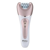 Depilador Philco Aqua Deluxe Plus Pdp02r Branco Rosa Bivolt