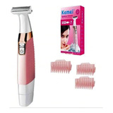 Depilador Portatil Feminino Kemei 1900 Prova D agua