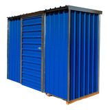 Depósito De Jardim Mini Galpão Depósito Metálico container