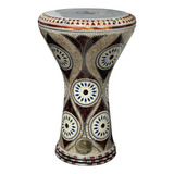 Derbake Gawharet El Fan Emblema Dourado Modelo 6