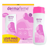 Dermafeme Sabonete Líquido Íntimo Com 2 Unidades De 200ml