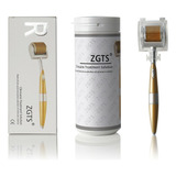 Dermaroller Com 192 Agulhas 0 5mm Zgts Gold Titânio