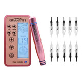 Dermógrafo Charmant 2 Rose 10 Agulhas De Brinde Promoção