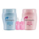 Dermopes 1 Creme Afina 1 Restaura E 2 Loções Milagre Dos Pés Fragrância Neutra E Agradavel