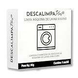 DESCALIMPAPLUS Limpa Máquina De Lavar Roupas Sachê 80g Natural