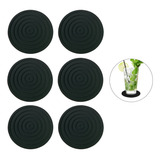 Descanso De Copos Em Silicone Porta Copos 6 Peças Bolacha