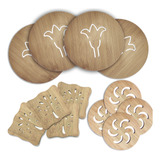 Descanso De Panela Kit 4 Peças Apoio Panelas Quentes Oferta
