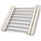 Descanso De Panelas Duplo Extensível Aço Inox Casa Cozinha