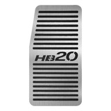 Descanso De Pé Aço Inox Premium Original Hyundai Hb20 New