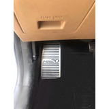 Descanso De Pé Aço Inox Premium Original Hyundai Hb20 x s 