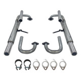Descarga Esportiva Buggy Brasília Kombi Fusca Kit Instal