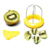Descascador Cortador Fatiador De Kiwi Plástico Colorido