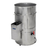Descascador De Batata Industrial 10 Kg Inox Metvisa 220v