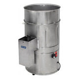 Descascador De Batata Industrial 6 Kg Inox Metvisa 110v