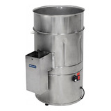 Descascador De Batatas Industrial 10kg Aço Inox Metvisa 127v