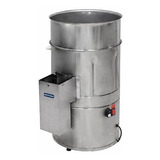Descascador De Batatas Industrial Em Aço Metvisa 6kg Db6