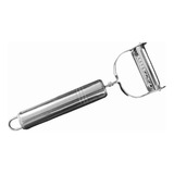 Descascador De Legumes Inox Frutas Dupla Lâmina Móvel 2 Em 1