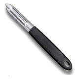 Descascador De Legumes Lâmina Micro Serrilhada Victorinox Cor Preto