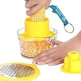 Descascador E Debulhador De Milhos Corn Kerneler Amarelo   Chaveiro CBRN19014