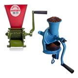 Descascador E Moedor De Café Botini Kit 2 Peça Ferro Fundido
