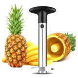 Descascador Fatiador De Abacaxi Em Aço Inox Espiral Cozinha