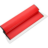Desempenadeira Aço Inox 40cm Lisa Para Massa Corrida