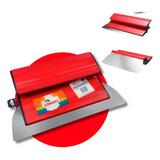 Desempenadeira Berox Aço Inox 25cm Lisa Para Massa Corrida