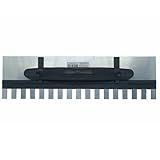 Desempenadeira Dentada Com Regulagem 430mm X 115mm Em Aço
