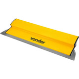 Desempenadeira Para Massa Corrida 40cm Berox Aço Inox Vonder
