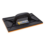 Desempenadeira Plástica Pvc 18x30cm Com Borracha Castor