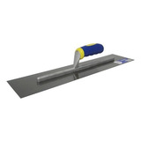 Desempenadeira Profissional De Aço Lisa Grande 12 X 48 Cm
