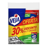 Desengordurante Veja Cozinha Limão Com 2 Unidades De 400ml