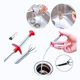 Desentupidor Com Garras Versátil 60 90 Cm Solução Eficiente Para Ralos Pias Canos E Tubos NEXUS MARKET 60 Cm