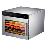 Desidratador Alimentos 500w 6 Bandejas Teflon Timer 110v