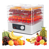 Desidratador De Frutas E Vegetais Com 5 Bandejas Ajustáveis