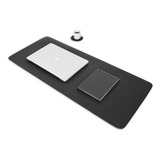 Deskpad Mouse Pad 90x40 Extra Grande Couro Sintetico brinde