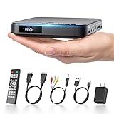 DESOBRY Mini DVD Player 1080P HD Compact Player For TVs With HDMI All Region Free CD DVD USB TF Card Remote Control PAL NTSC Support